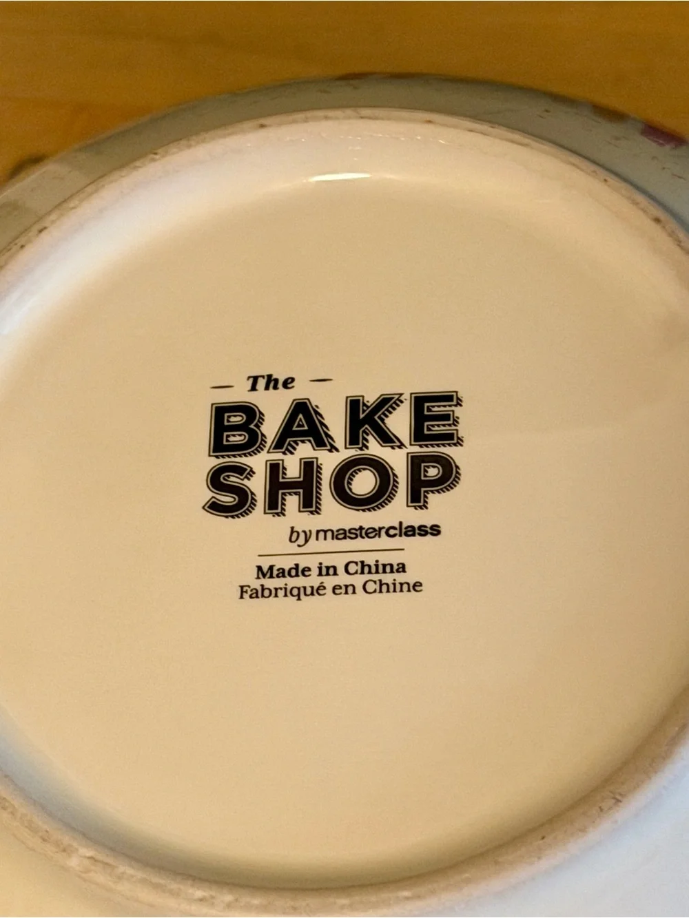 The Bake Shop Rainbow Ceramic Mixing Bowl | Large Batter Bowl